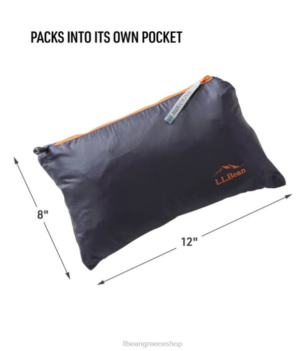 άνδρες μπουφάν primaloft packaway με κουκούλα 6PHT7016 LLBean εξωτερικά ενδύματα σκούρο θαλάσσιο μπλε/μαύρο