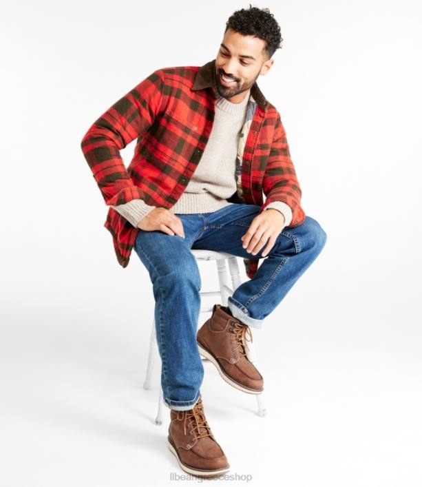 άνδρες μπότες Stonington 6PHT1040 LLBean είδη υπόδησης σκούρο ξύλο βελανιδιάς