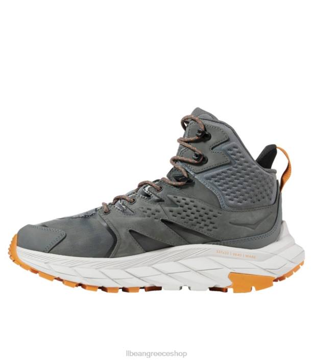 άνδρες μπότες πεζοπορίας hoka anacapa gore-tex 6PHT1166 LLBean είδη υπόδησης ομίχλη κάστρου/λιμανιού