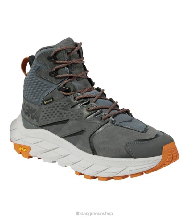 άνδρες μπότες πεζοπορίας hoka anacapa gore-tex 6PHT1166 LLBean είδη υπόδησης ομίχλη κάστρου/λιμανιού