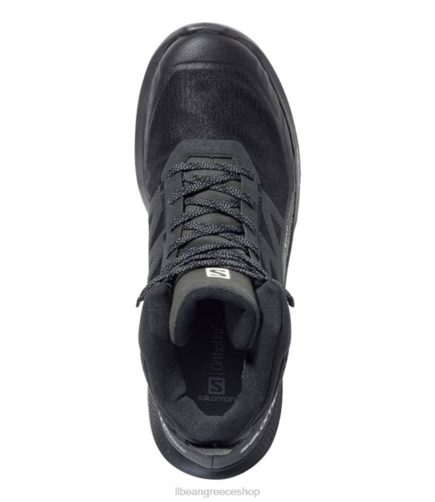 άνδρες μπότες πεζοπορίας salomon outpulse gore-tex 6PHT1130 LLBean είδη υπόδησης έβενος/λευκασμένη άμμος/ζωντανό πορτοκάλι
