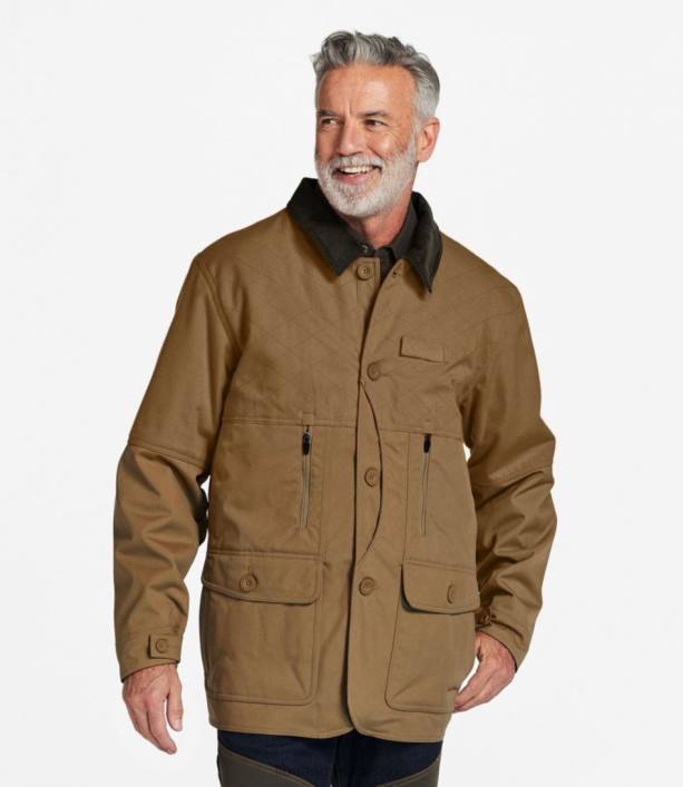άνδρες παλτό χωραφιού κυνηγού ορεινών 6PHT941 LLBean εξοπλισμός εξωτερικού χώρου briar/hunter πορτοκαλί