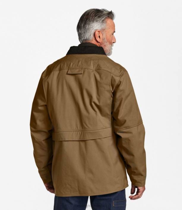 άνδρες παλτό χωραφιού κυνηγού ορεινών 6PHT941 LLBean εξοπλισμός εξωτερικού χώρου briar/hunter πορτοκαλί