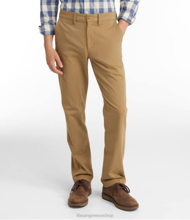 άνδρες παντελόνι chino άνεσης 6PHT7192 LLBean είδη ένδυσης σκονισμένη ελιά