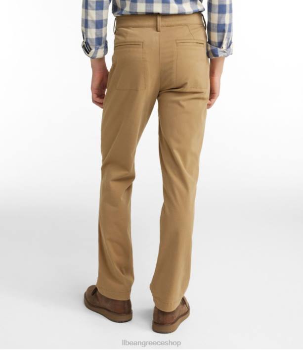άνδρες παντελόνι chino άνεσης 6PHT7192 LLBean είδη ένδυσης σκονισμένη ελιά