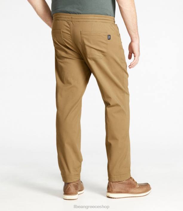 άνδρες παντελόνι από καμβά beanflex 6PHT4818 LLBean είδη ένδυσης ασημένια άμμος