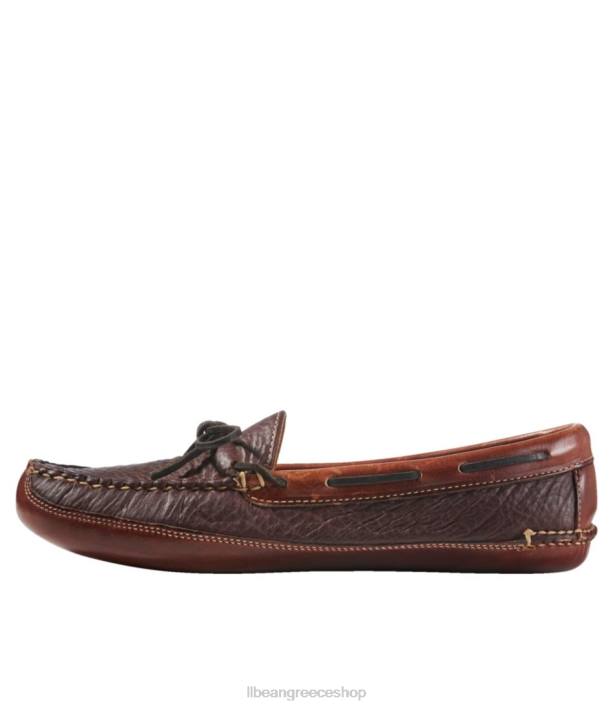 άνδρες παντόφλες διπλής σόλας bison 6PHT1021 LLBean x Double L είδη υπόδησης σταφίδα