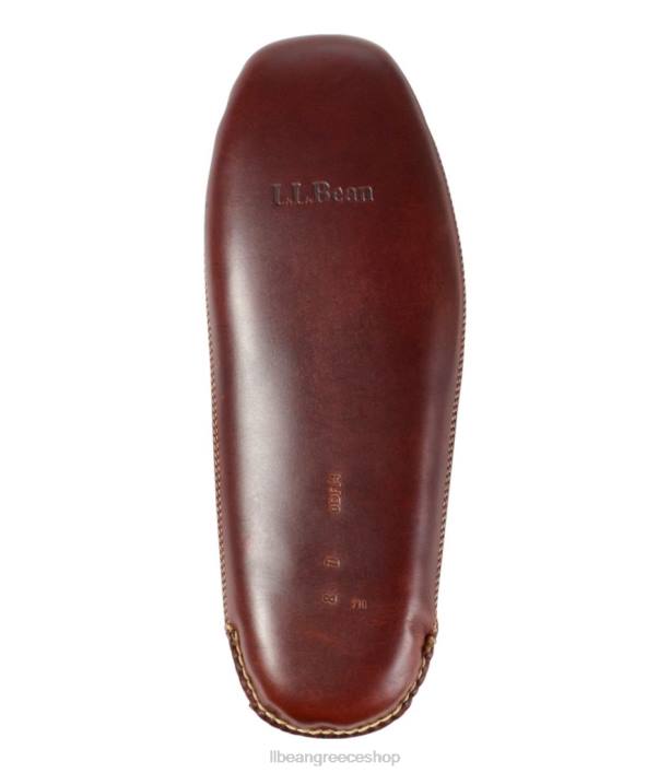 άνδρες παντόφλες διπλής σόλας bison 6PHT1021 LLBean x Double L είδη υπόδησης σταφίδα