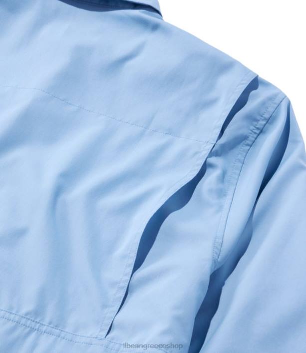 άνδρες πουκάμισο με τροπικά ρούχα 6PHT4744 LLBean είδη ένδυσης ξεθωριασμένος νεφρίτης