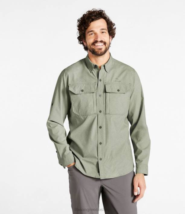 άνδρες πουκάμισο χωρίς πτήσεις 6PHT5834 LLBean είδη ένδυσης αμμόλοφος