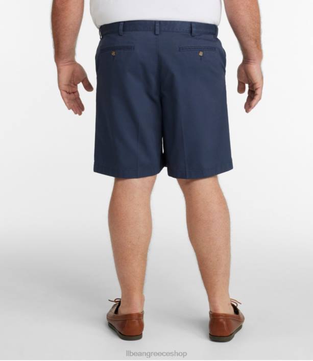 άνδρες σορτς chino χωρίς ρυτίδες 6PHT3090 LLBean x Double L είδη ένδυσης ναυτικό άνθρακα