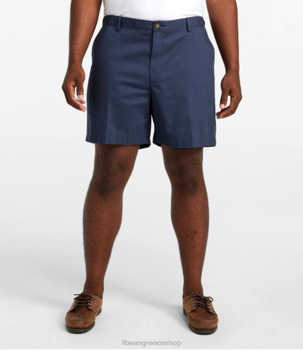 άνδρες σορτς chino χωρίς ρυτίδες 6PHT4751 LLBean x Double L είδη ένδυσης σκούρο χακί