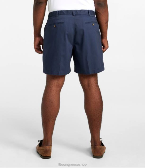 άνδρες σορτς chino χωρίς ρυτίδες 6PHT4751 LLBean x Double L είδη ένδυσης σκούρο χακί