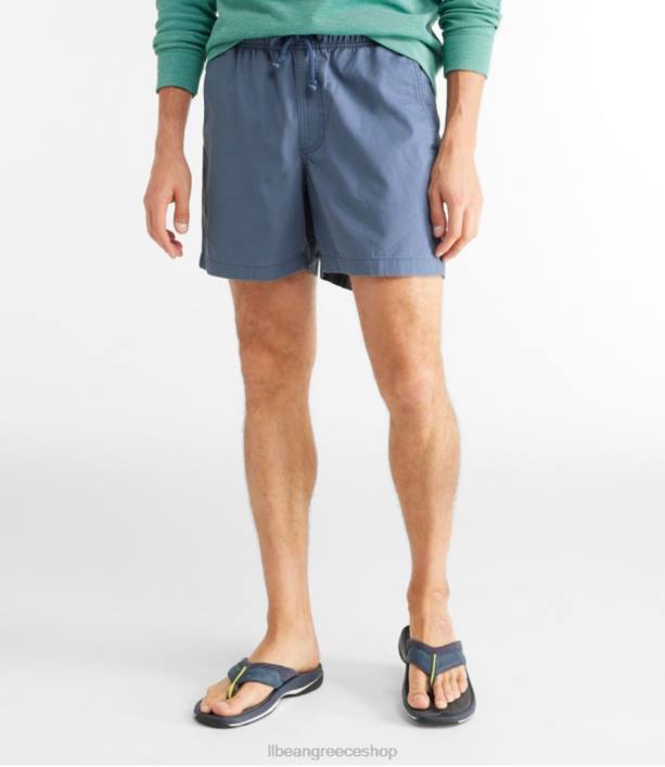 άνδρες σορτς αποβάθρας 6PHT3107 LLBean είδη ένδυσης vintage indigo