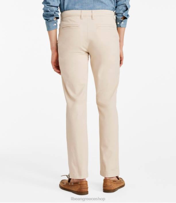 άνδρες τεντωμένα chino με εύκολη φροντίδα 6PHT3082 LLBean είδη ένδυσης καταχντίν χακί