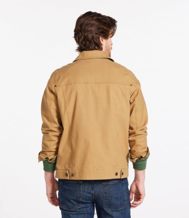 άνδρες τζάκετ φορτηγατζή χρηστικό beanflex 6PHT473 LLBean εξωτερικά ενδύματα marsh brown