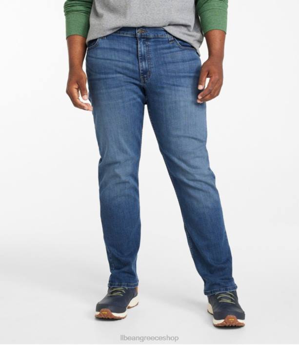 άνδρες τζιν beanflex 6PHT212 LLBean είδη ένδυσης ξεθωριασμένος