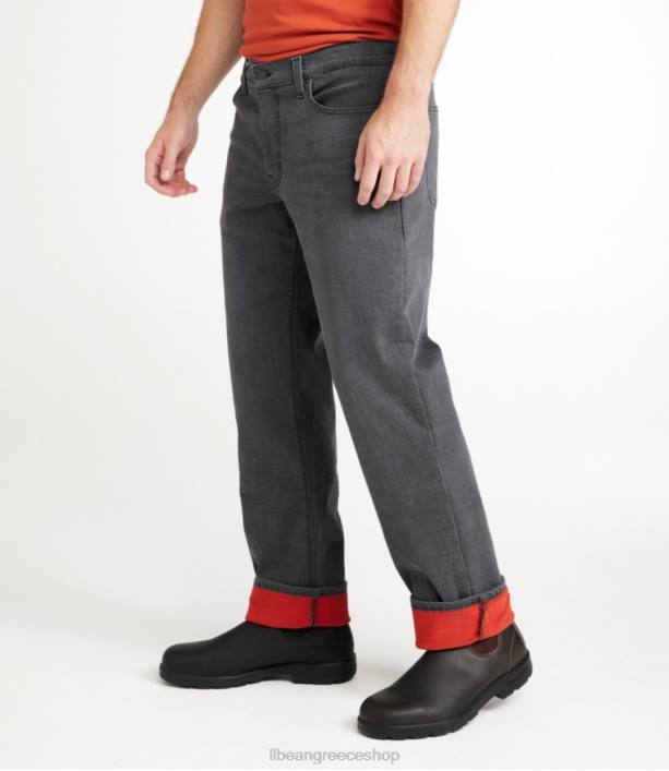 άνδρες τζιν beanflex 6PHT3049 LLBean είδη ένδυσης γκρι πλύσιμο