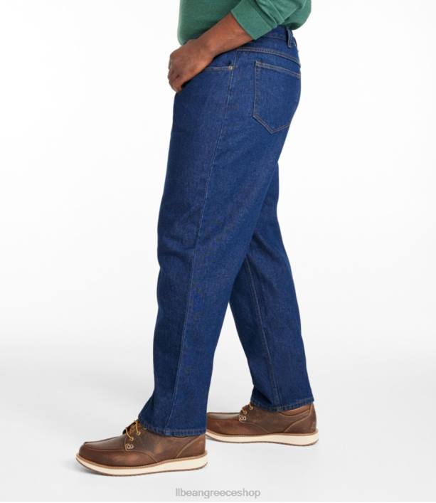 άνδρες τζιν παντελονι 6PHT5014 LLBean x Double L είδη ένδυσης σκούρο πλύσιμο