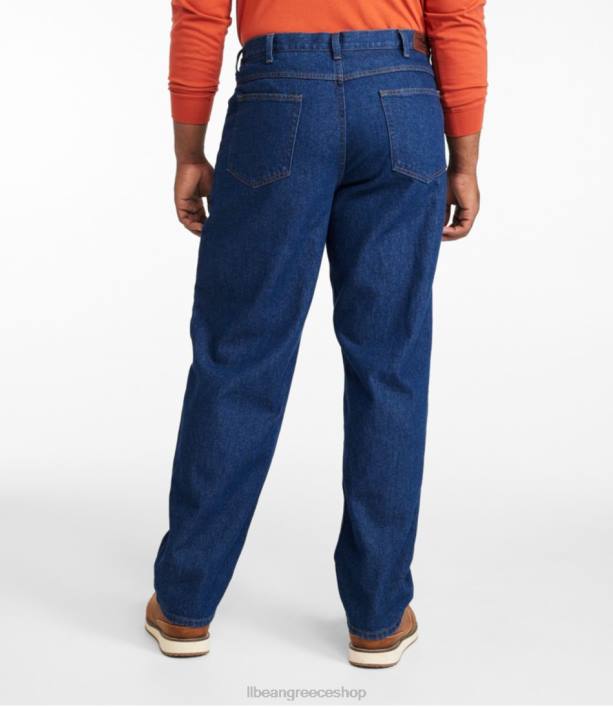 άνδρες τζιν παντελονι 6PHT6627 LLBean x Double L είδη ένδυσης σκούρο πλύσιμο