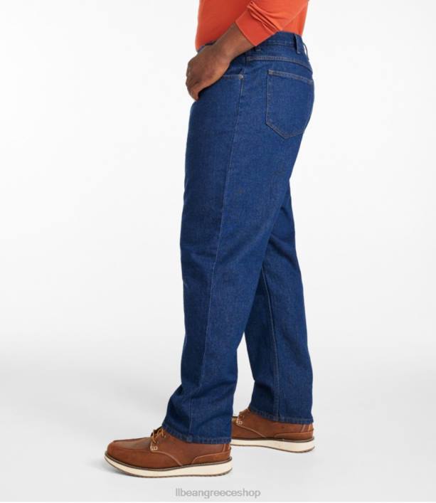 άνδρες τζιν παντελονι 6PHT6627 LLBean x Double L είδη ένδυσης σκούρο πλύσιμο