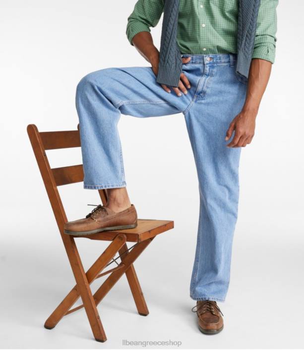άνδρες τζιν παντελονι 6PHT6627 LLBean x Double L είδη ένδυσης σκούρο πλύσιμο