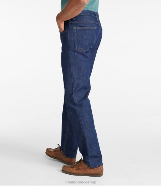 άνδρες τζιν παντελονι 6PHT670 LLBean x Double L είδη ένδυσης ξεβαμμένο τζιν