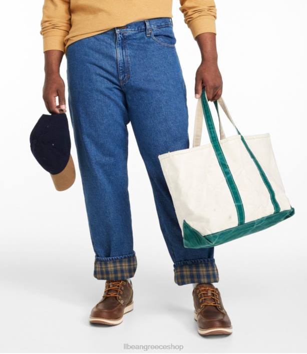 άνδρες τζιν παντελονι 6PHT799 LLBean x Double L είδη ένδυσης λιθολυμένη