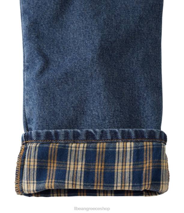 άνδρες τζιν παντελονι 6PHT799 LLBean x Double L είδη ένδυσης λιθολυμένη