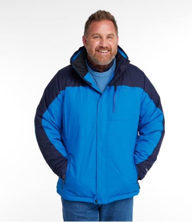 άνδρες τραχύ πάρκο κορυφογραμμής 6PHT3531 LLBean εξωτερικά ενδύματα σιδερένιο/μαύρο