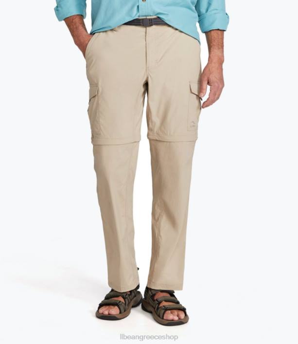 άνδρες τροπικό παντελόνι με φερμουάρ 6PHT1299 LLBean είδη ένδυσης παγετό γκρι