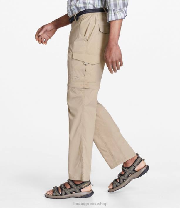 άνδρες τροπικό παντελόνι με φερμουάρ 6PHT1299 LLBean είδη ένδυσης παγετό γκρι