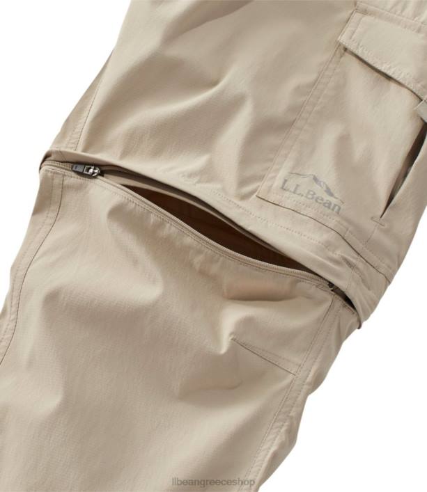 άνδρες τροπικό παντελόνι με φερμουάρ 6PHT3890 LLBean είδη ένδυσης μαλακή άμμος