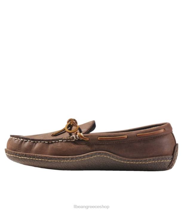 άνδρες χειροποίητες παντόφλες 6PHT5149 LLBean είδη υπόδησης βελανίδι