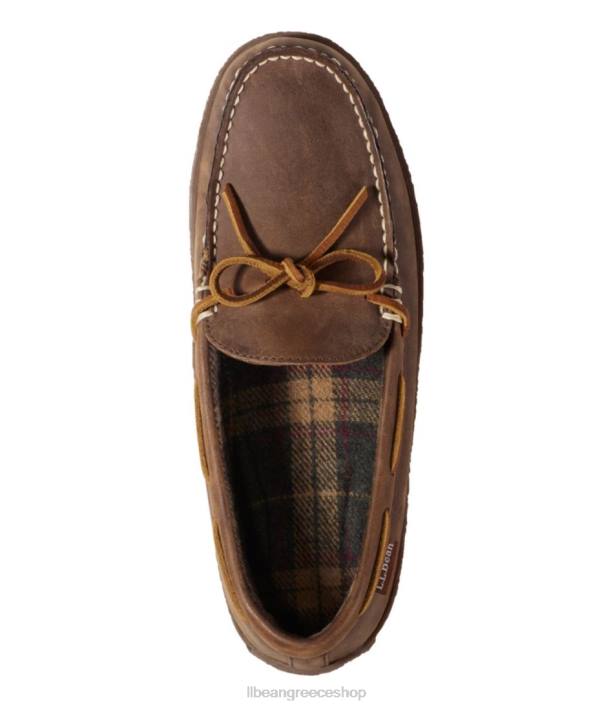 άνδρες χειροποίητες παντόφλες 6PHT5149 LLBean είδη υπόδησης βελανίδι