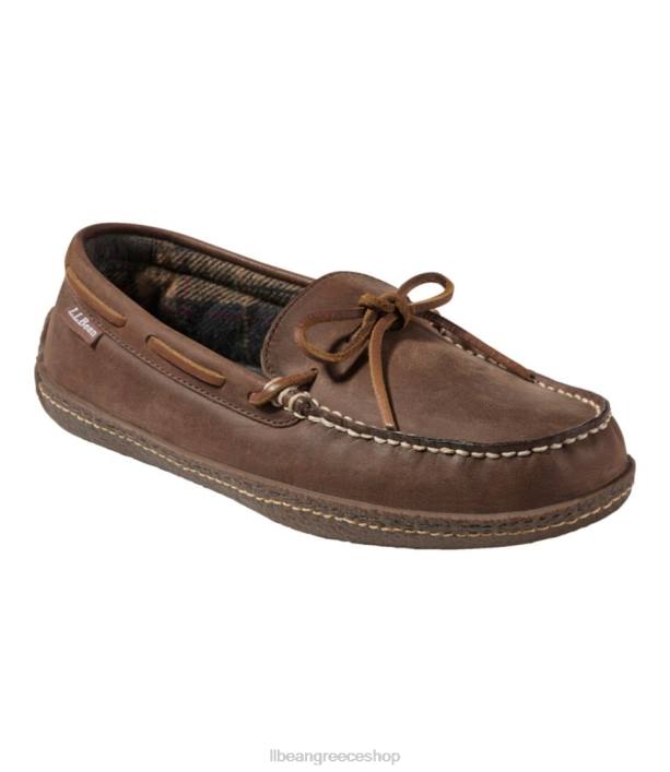 άνδρες χειροποίητες παντόφλες 6PHT5149 LLBean είδη υπόδησης βελανίδι