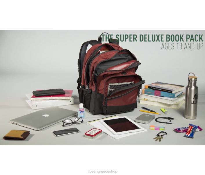 για άνδρες και γυναίκες Super deluxe πακέτο βιβλίων 6PHT6214 LLBean αξεσουάρ δαμάσκηνο τριαντάφυλλο