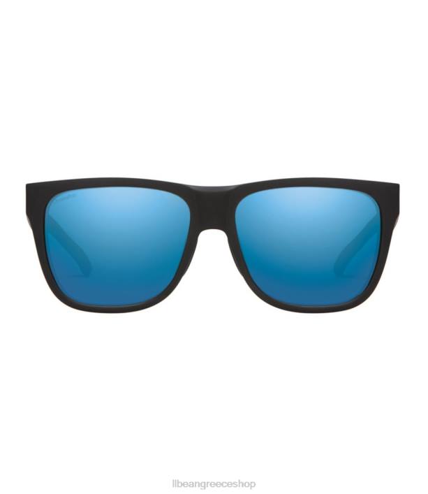 για άνδρες και γυναίκες smith lowdown 2 chromapop polarized mirror γυαλιά ηλίου 6PHT818 LLBean αξεσουάρ εξωτερικού χώρου καθρέφτης μαύρο ματ/πολικό μπλε