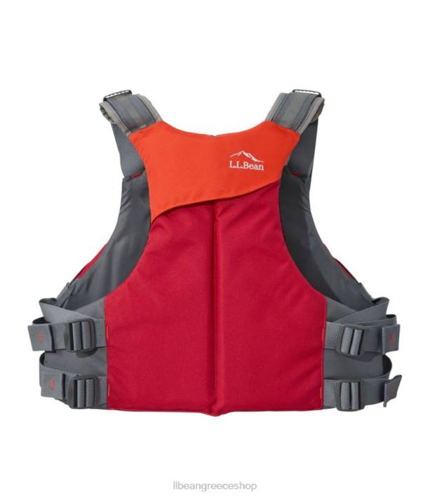 για άνδρες και γυναίκες άνεση πίσω pfd 6PHT1463 LLBean θαλάσσια σπορ το κόκκινο
