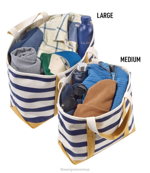 για άνδρες και γυναίκες βάρκα και tote 6PHT2340 LLBean αξεσουάρ φωτεινή ναυτική ρίγα ναύτης