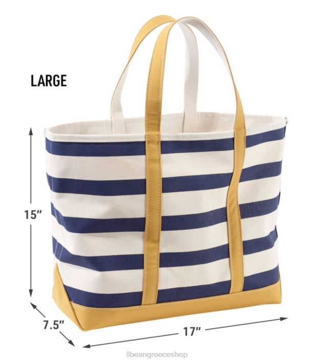 για άνδρες και γυναίκες βάρκα και tote 6PHT2340 LLBean αξεσουάρ φωτεινή ναυτική ρίγα ναύτης