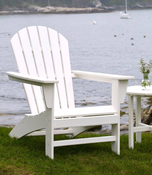 για άνδρες και γυναίκες καρέκλα adirondack καταρράκτη παντός καιρού 6PHT6801 LLBean πίσω αυλή  αίθριο μαόνι