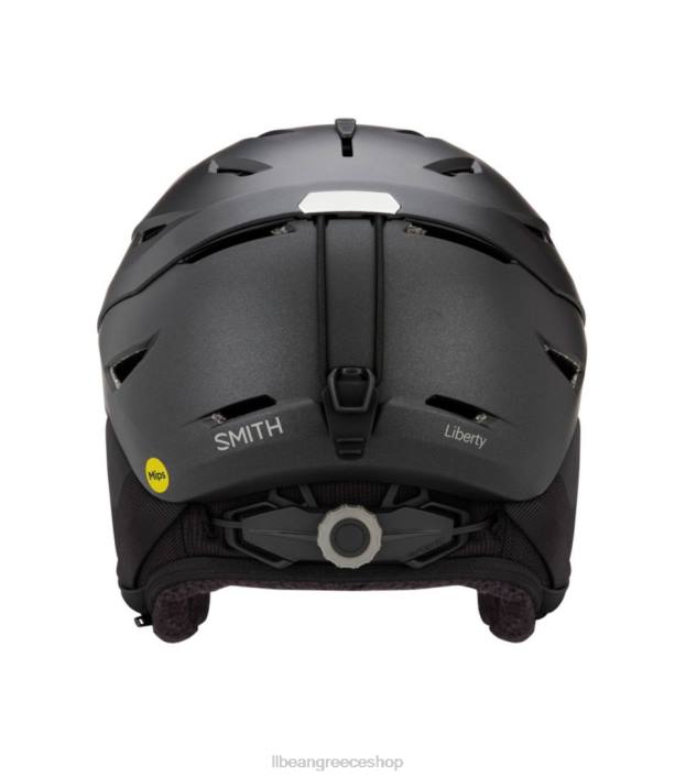 για άνδρες και γυναίκες κράνος του σκι Smith liberty 6PHT2296 LLBean χειμερινά σπόρ ματ μαύρη πέρλα
