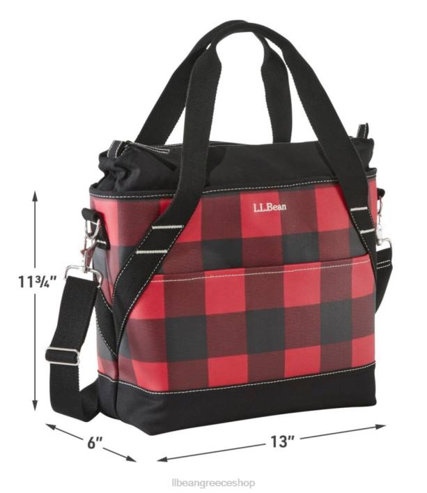 για άνδρες και γυναίκες μονωμένο καρό tote 6PHT2424 LLBean αξεσουάρ μπλε βουβάλι