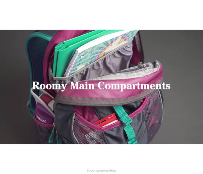 για άνδρες και γυναίκες σακίδιο explorer colorblock 6PHT2398 LLBean αξεσουάρ carbon navy/άσφαλτος