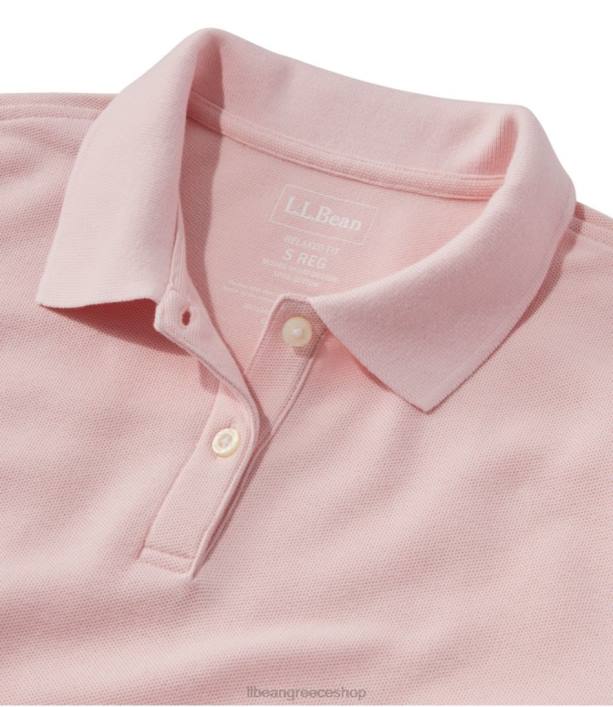 γυναίκες premium πόλο 6PHT5677 LLBean x Double L είδη ένδυσης ηλιόλουστο κοράλλι