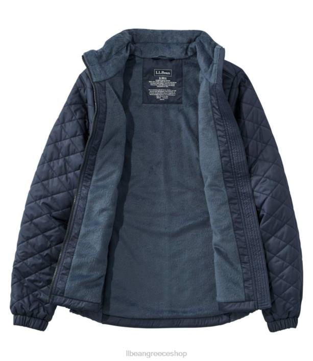 γυναίκες Μπουφάν primaloft με φλις επένδυση 6PHT6666 LLBean εξωτερικά ενδύματα vintage λεβάντα