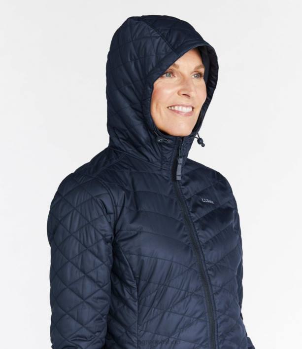 γυναίκες Παλτό primaloft με επένδυση fleece 6PHT5079 LLBean εξωτερικά ενδύματα ναυτικό άνθρακα