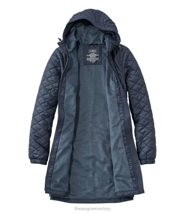 γυναίκες Παλτό primaloft με επένδυση fleece 6PHT5079 LLBean εξωτερικά ενδύματα ναυτικό άνθρακα