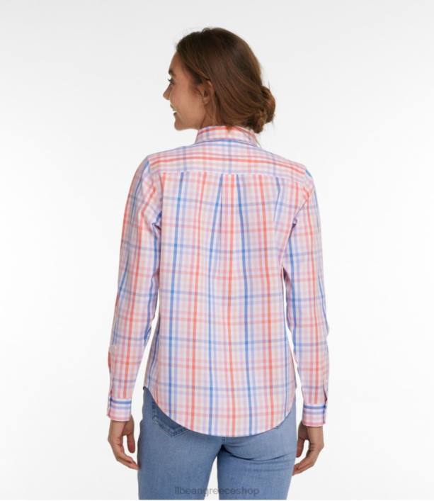γυναίκες Πουκάμισο oxford χωρίς ζάρες 6PHT23 LLBean είδη ένδυσης αλπικό μπλε